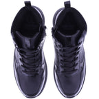 Ganter AKTIV | High Flyer | Schwarz Casulavelours | Weite: H | Leder | 2-201870-0100 Damen Boots