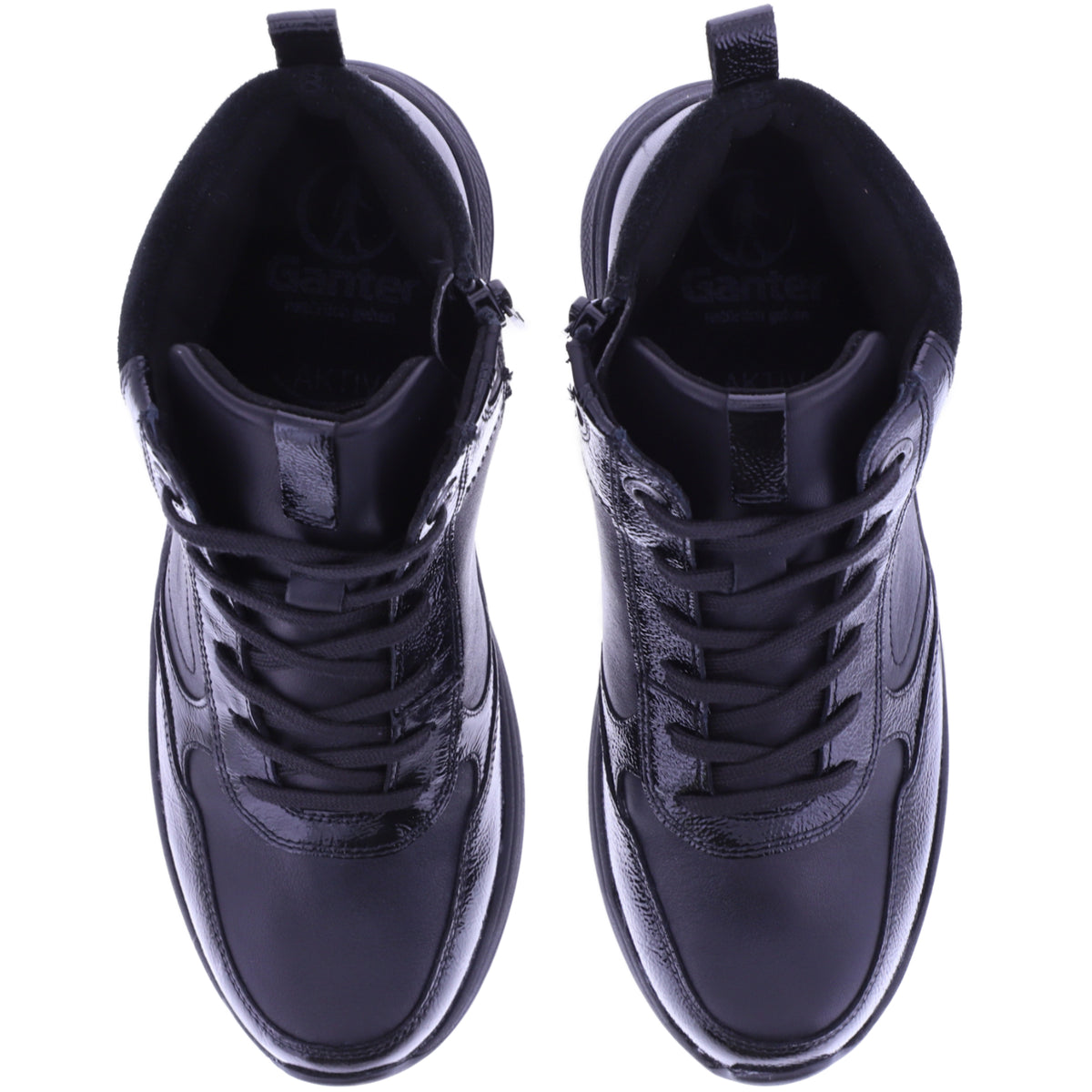 Ganter AKTIV | High Flyer | Schwarz Casulavelours | Weite: H | Leder | 2-201870-0100 Damen Boots