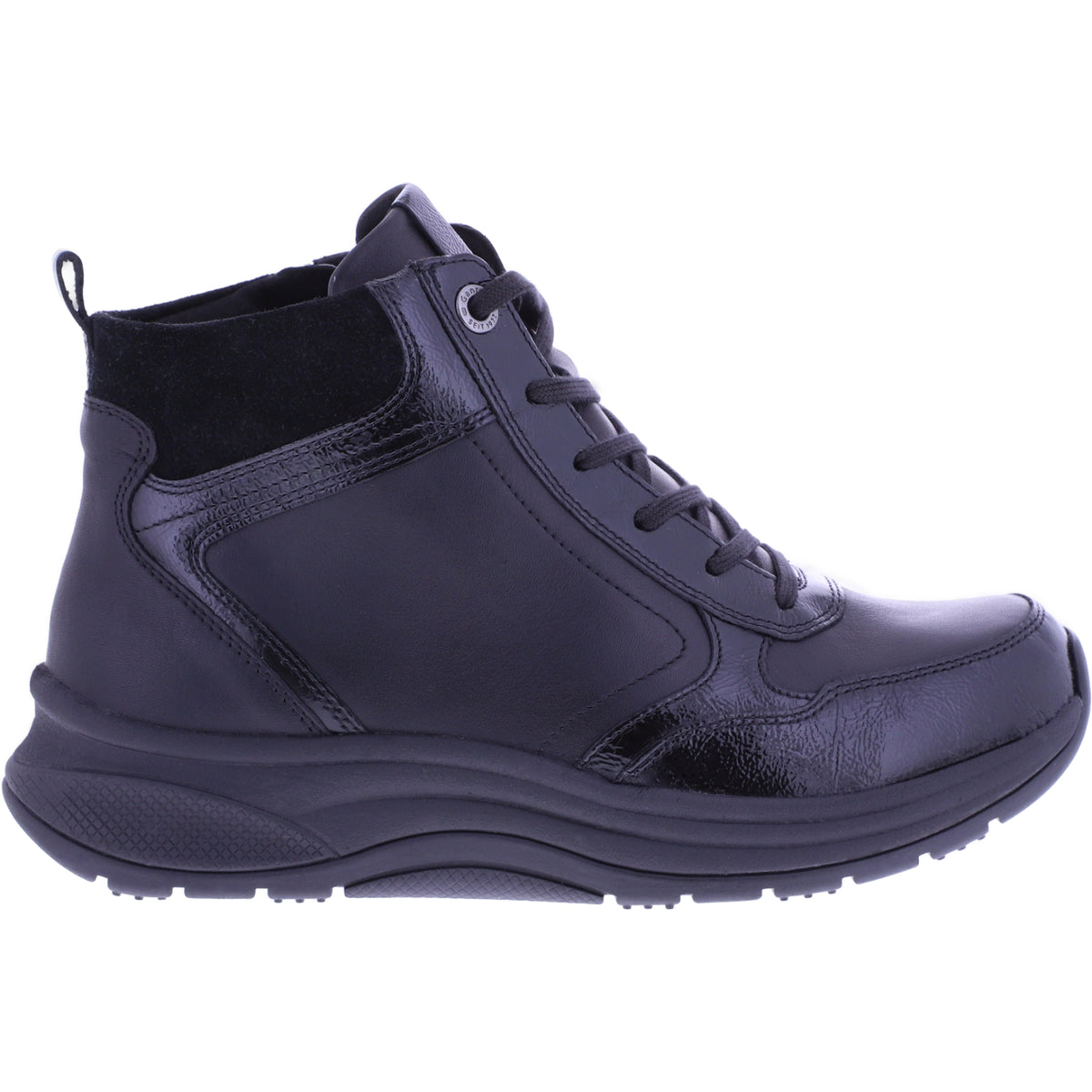 Ganter AKTIV | High Flyer | Schwarz Casulavelours | Weite: H | Leder | 2-201870-0100 Damen Boots