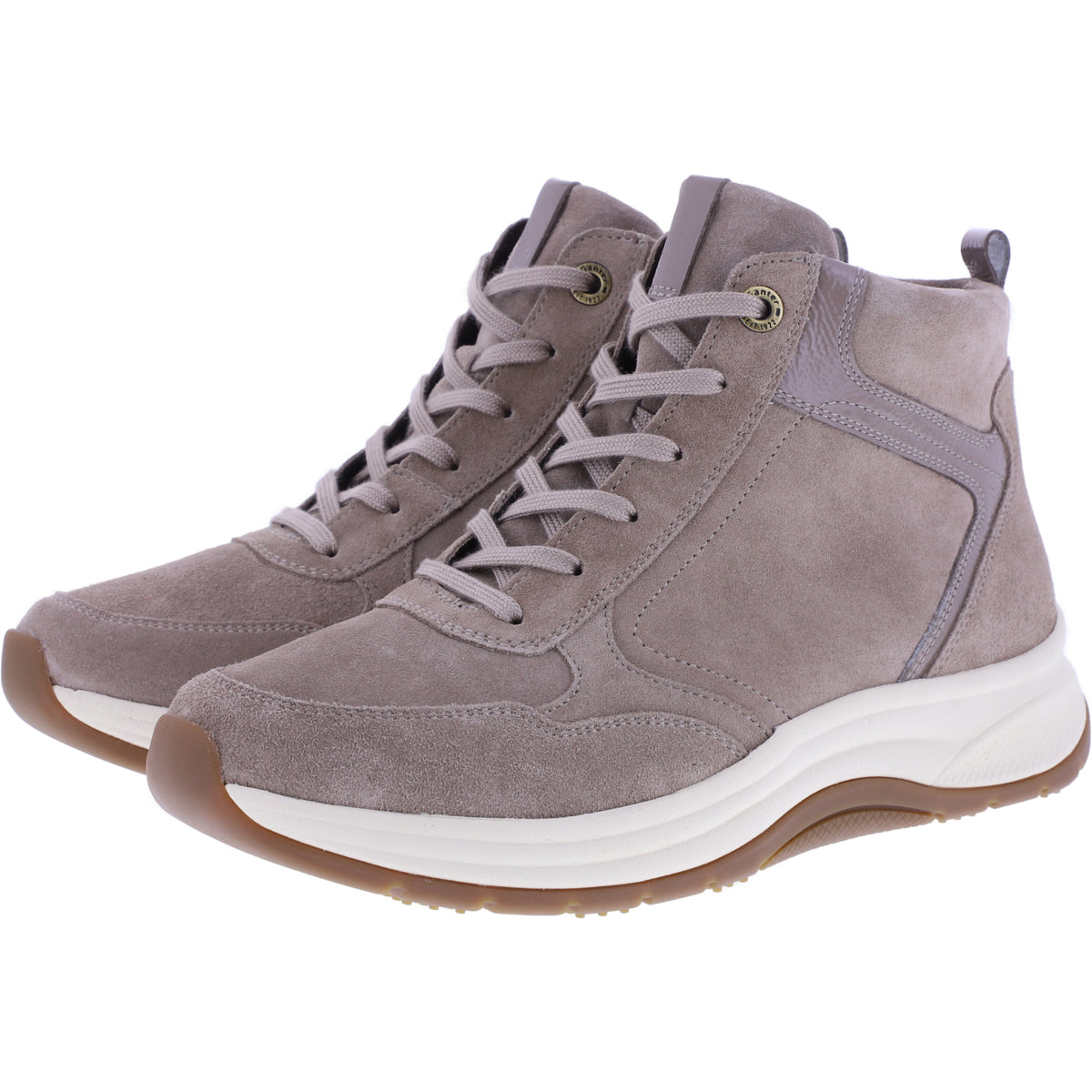 Ganter AKTIV | High Flyer | Ecrú-Beige Casulavelours | Weite: H | Leder | 2-201873-1900 Damen Boots