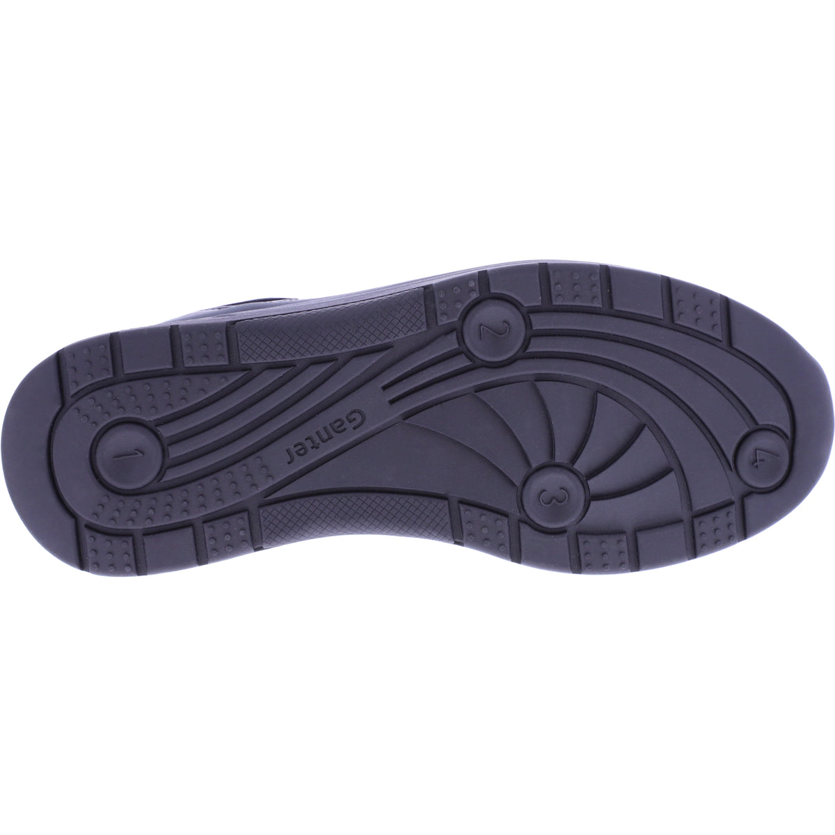 Ganter AKTIV | High Flyer | Schwarz Nappa | Weite: H | Kalbsleder | 2-251907-0100 Herren Schnürer