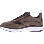 Hassia / Monaco / Taupe-Darkbrown Leder / Wechselfußbett / Art: 2-301132-1986 / Damen Sneakers