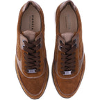 Hassia / Monaco / Nut-Cognac Braun Leder / Wechselfußbett / Art: 2-301132-2400 / Damen Sneakers