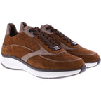Hassia / Monaco / Nut-Cognac Braun Leder / Wechselfußbett / Art: 2-301132-2400 / Damen Sneakers