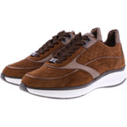 Hassia / Monaco / Nut-Cognac Braun Leder / Wechselfußbett / Art: 2-301132-2400 / Damen Sneakers
