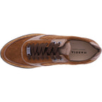 Hassia / Monaco / Nut-Cognac Braun Leder / Wechselfußbett / Art: 2-301132-2400 / Damen Sneakers