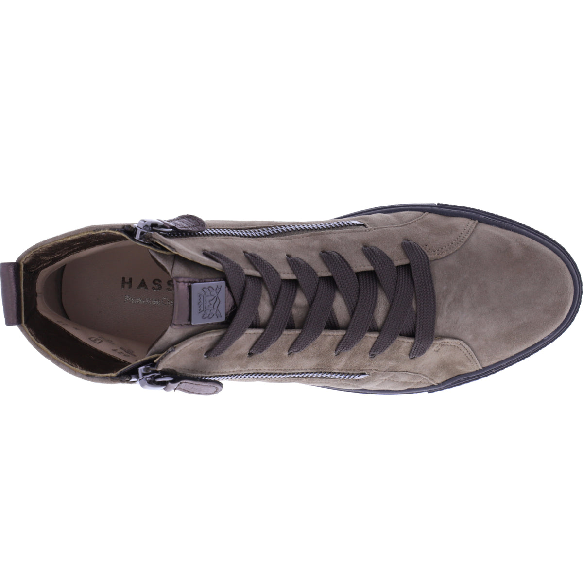 Hassia / Bilbao Stfl. / Taupe Leder / Wechselfußbett / Art: 2-301262-1986 / Damen Stiefelette