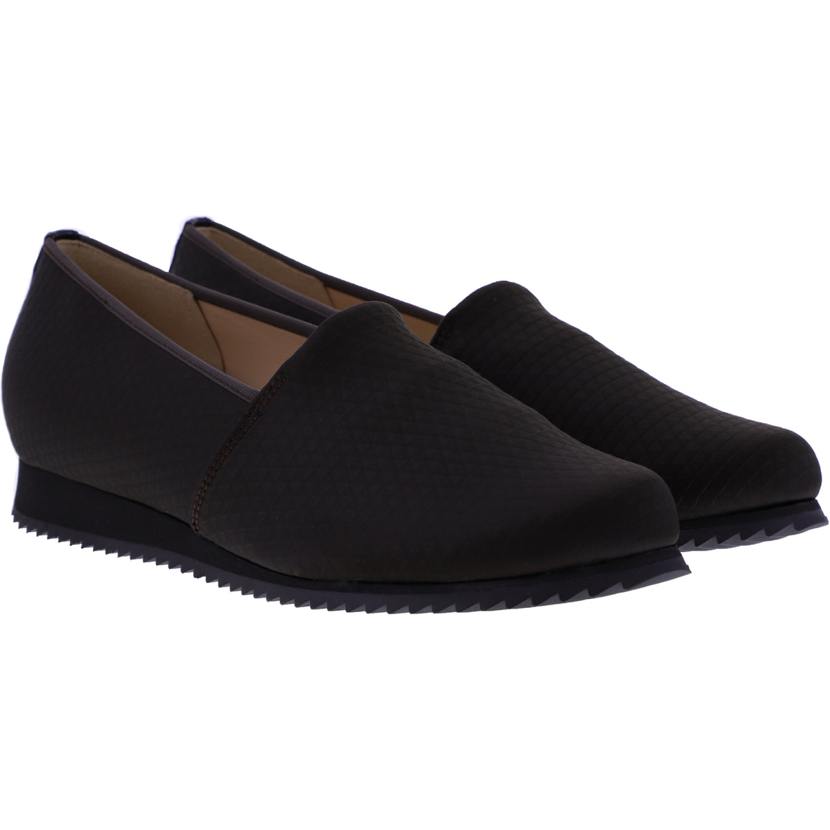 Hassia / Piacenza / Darkbrown Stretch / Wechselfußbett / Art: 2-301689-8600 / Damen Slipper