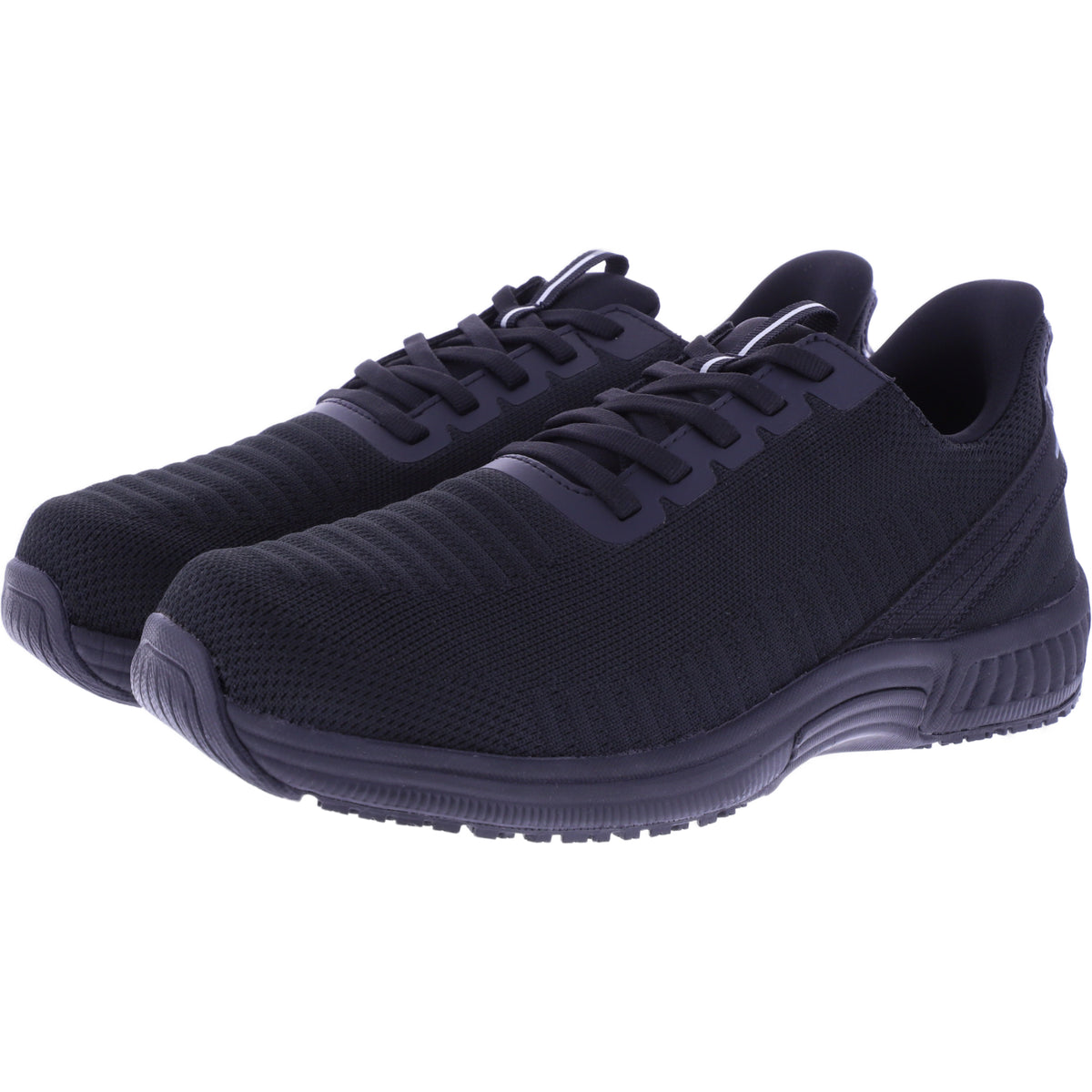 Orthofeet® | Yari | Schwarz-Schwarz | Hands-Free Schuhe mit Fersendämpfung | Herren Schnürer