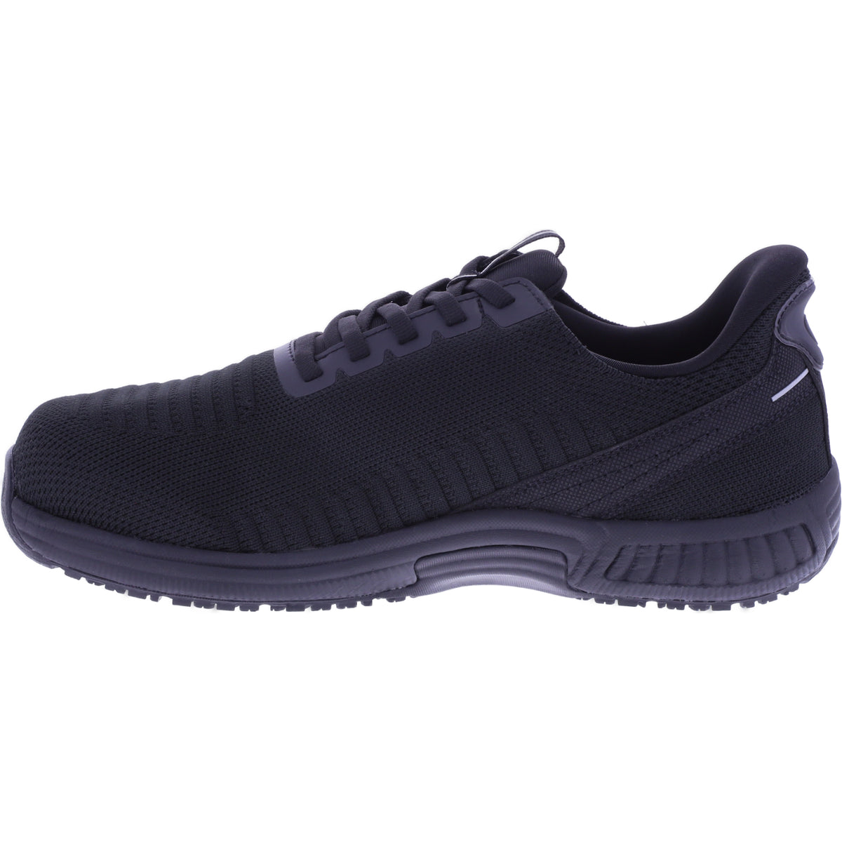 Orthofeet® | Yari | Schwarz-Schwarz | Hands-Free Schuhe mit Fersendämpfung | Herren Schnürer