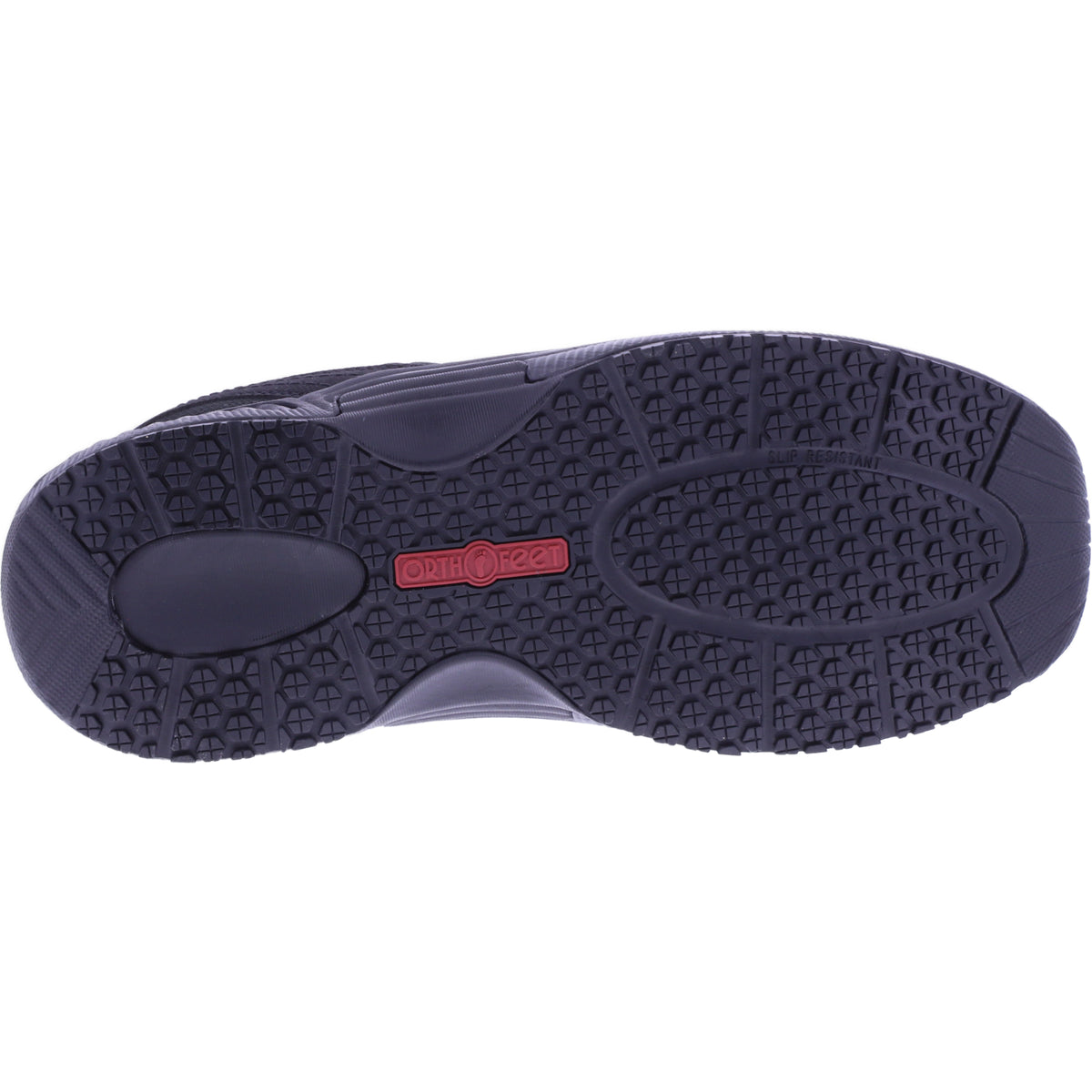 Orthofeet® | Yari | Schwarz-Schwarz | Hands-Free Schuhe mit Fersendämpfung | Herren Schnürer