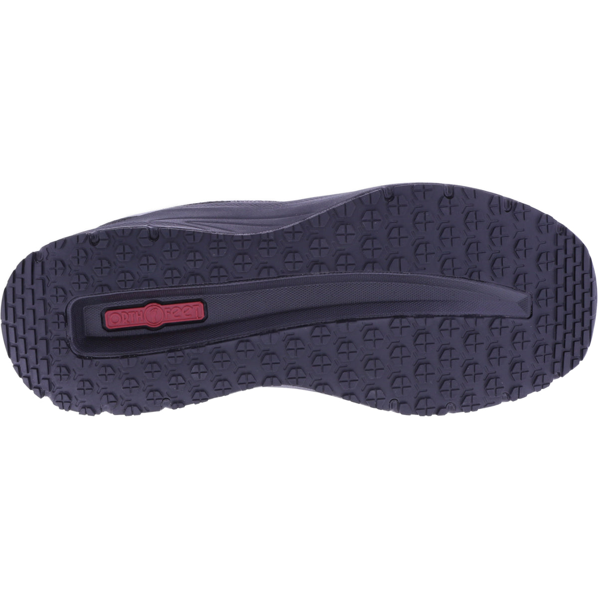 Orthofeet® | Tilos | Schwarz | Hands-Free Schuhe mit Fersendämpfung | Herren Schnürer