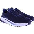 Orthofeet® | Tilos | Navy-Marine | Hands-Free Schuhe mit Fersendämpfung | Herren Schnürer