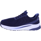 Orthofeet® | Tilos | Navy-Marine | Hands-Free Schuhe mit Fersendämpfung | Herren Schnürer