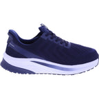 Orthofeet® | Tilos | Navy-Marine | Hands-Free Schuhe mit Fersendämpfung | Herren Schnürer