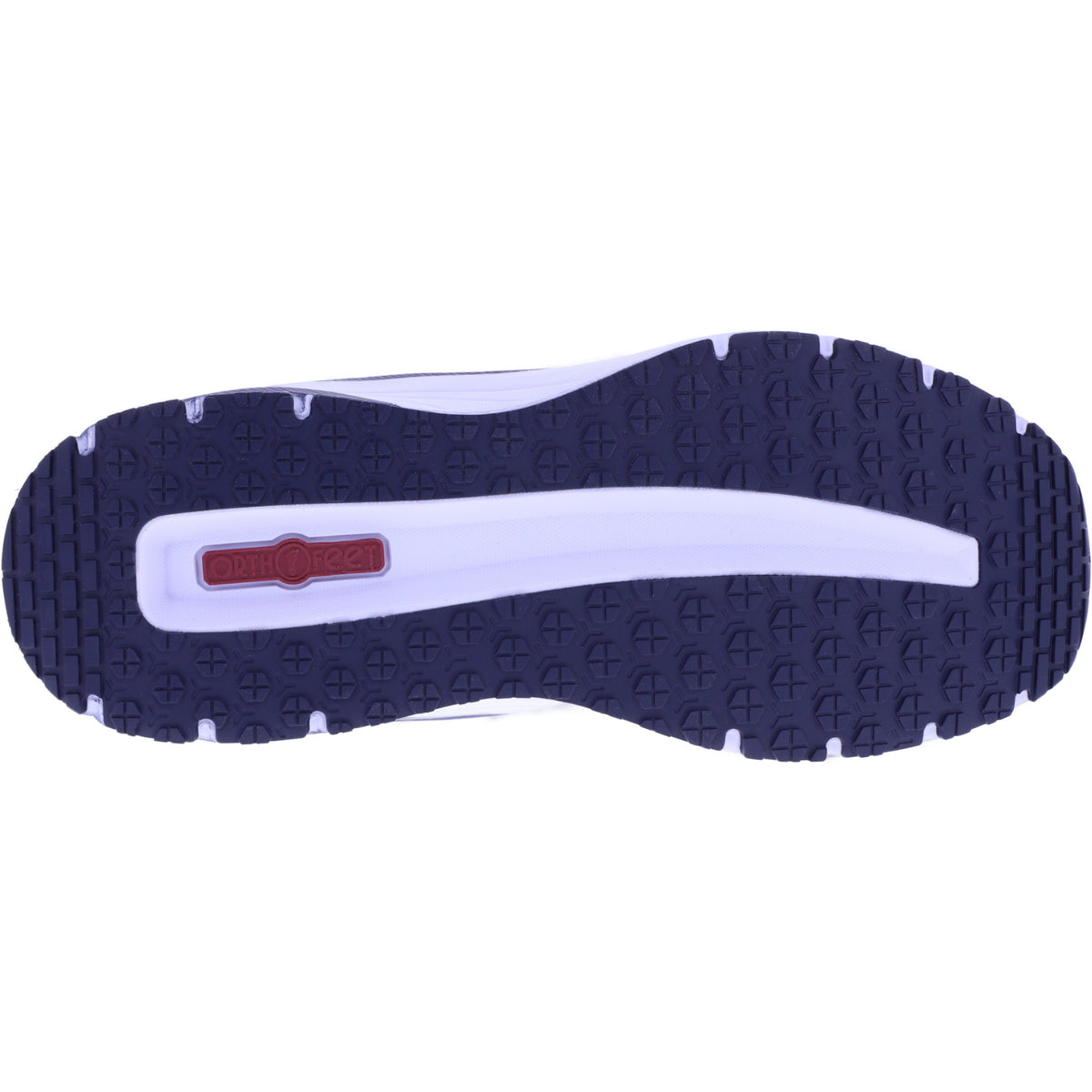Orthofeet® | Tilos | Navy-Marine | Hands-Free Schuhe mit Fersendämpfung | Herren Schnürer