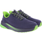 Orthofeet® | Tilos | Dark Gray-Lime | Hands-Free Schuhe mit Fersendämpfung | Herren Schnürer