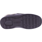Orthofeet® | Vito | Braun Leder | Hands-Free Slipper mit Fersendämpfung | Herren Hausschuhe
