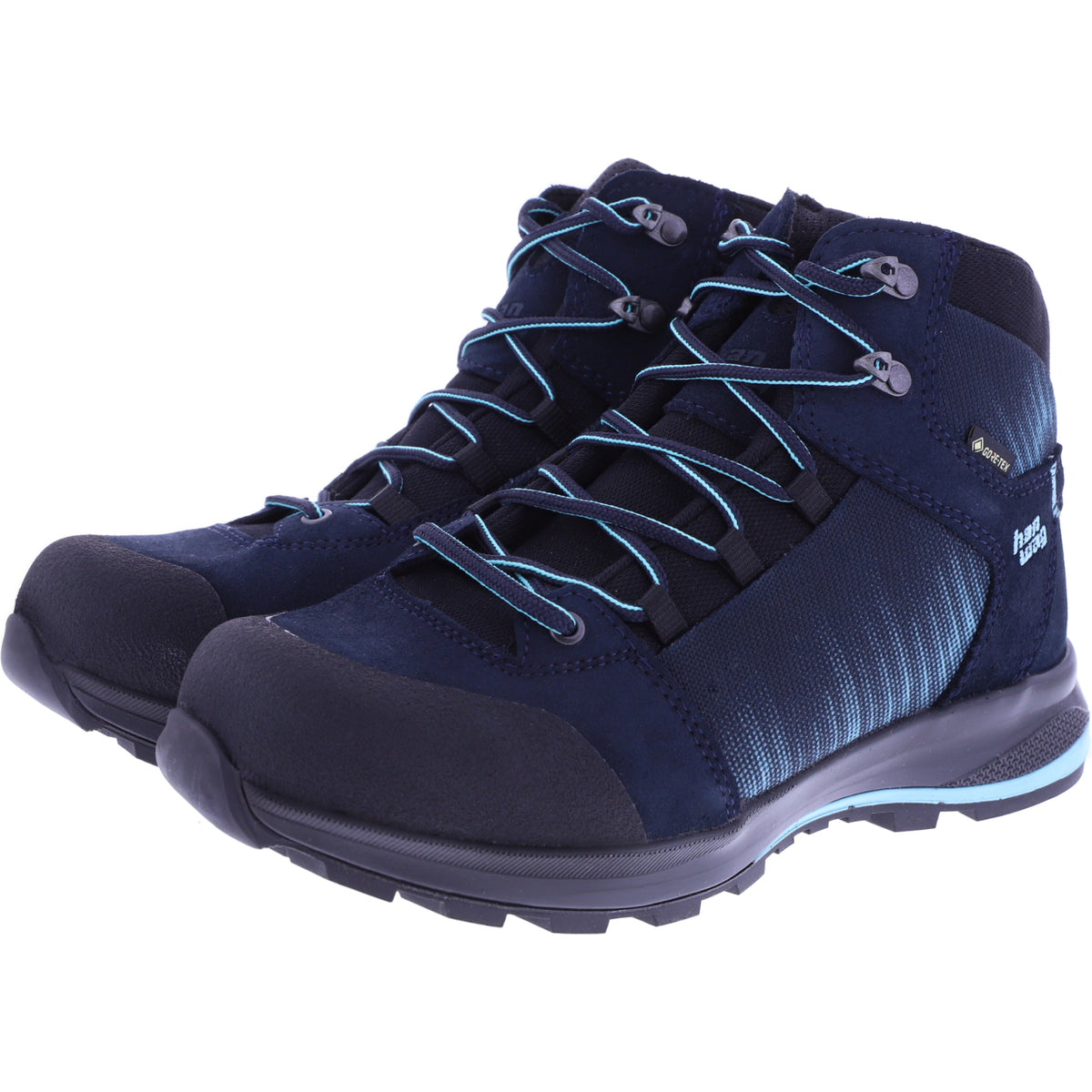 Hanwag | Modell: Klarsby Bunion Lady GTX | Navy-Sky | GORE-TEX® | Damen Wanderstiefel