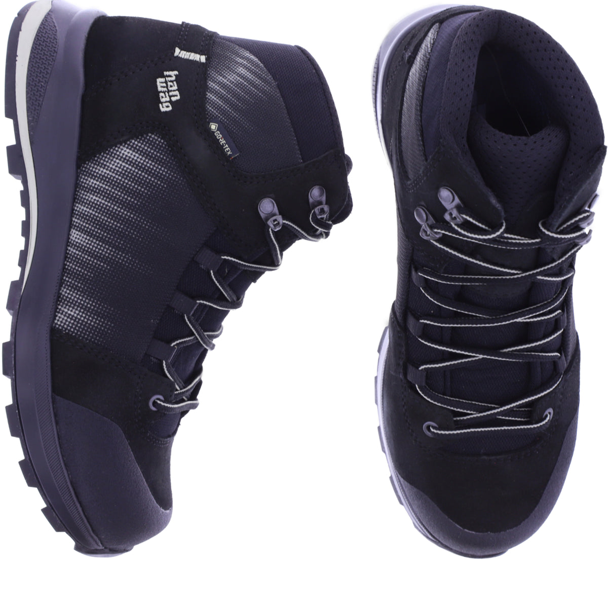 Hanwag | Modell: Klarsby Bunion Lady GTX | Black-Frost | GORE-TEX® | Damen Wanderstiefel