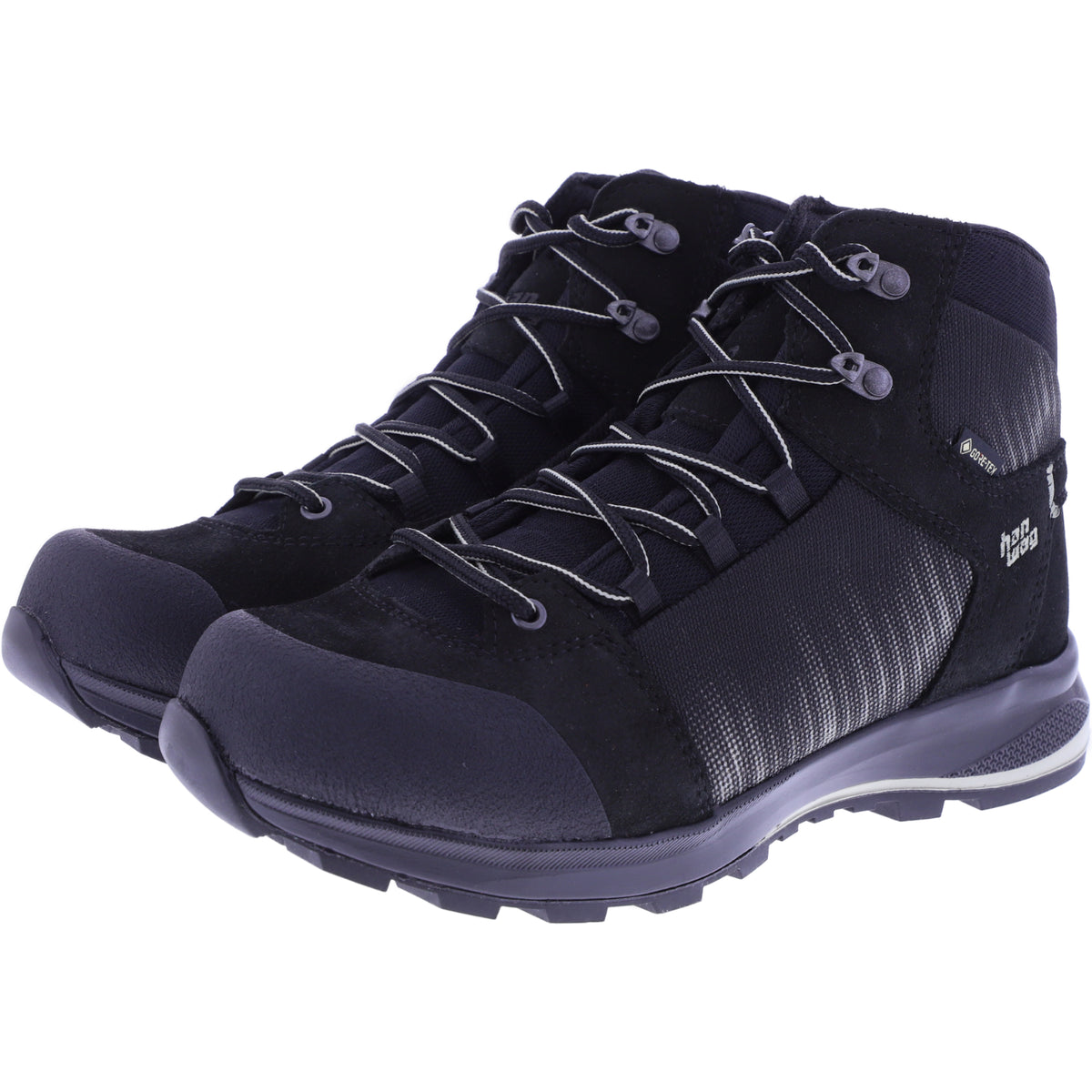 Hanwag | Modell: Klarsby Bunion Lady GTX | Black-Frost | GORE-TEX® | Damen Wanderstiefel