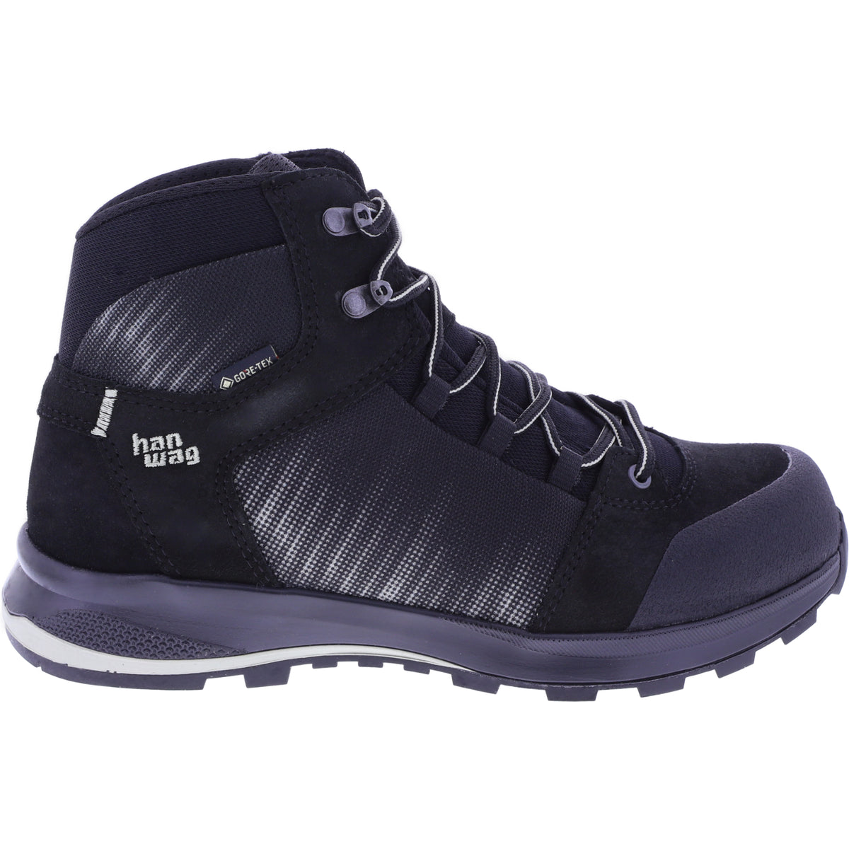 Hanwag | Modell: Klarsby Bunion Lady GTX | Black-Frost | GORE-TEX® | Damen Wanderstiefel
