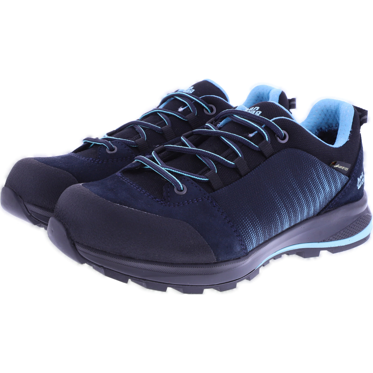 Hanwag | Modell: Klarsby Low Bunion Lady GTX | Navy-Sky | GORE-TEX® | Damen Wanderschuhe
