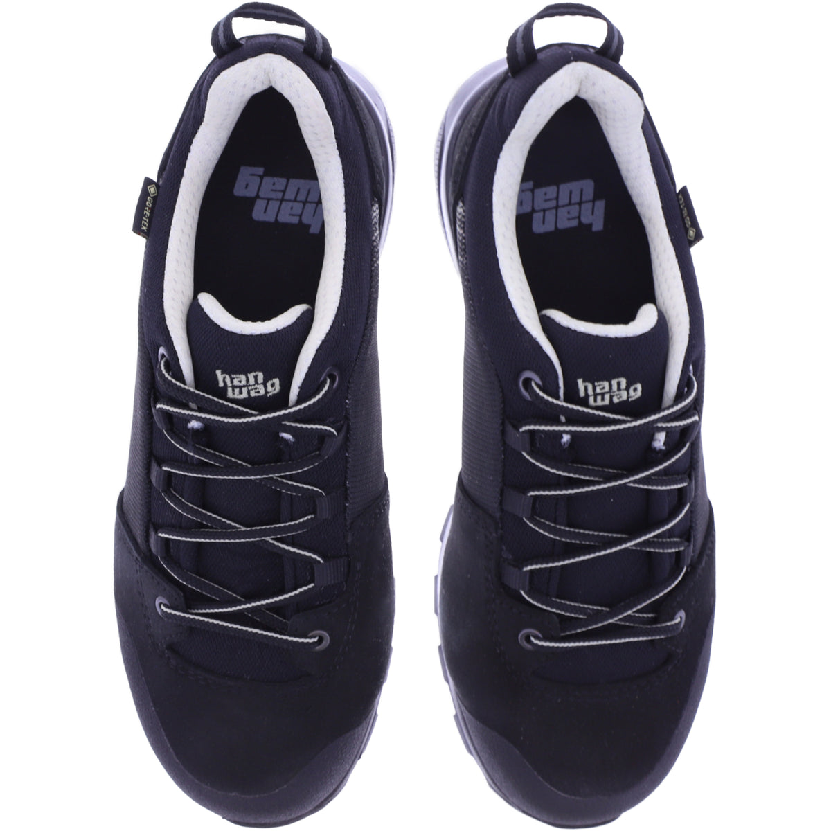 Hanwag | Modell: Klarsby Low Bunion Lady GTX | Black-Frost | GORE-TEX® | Damen Wanderschuhe