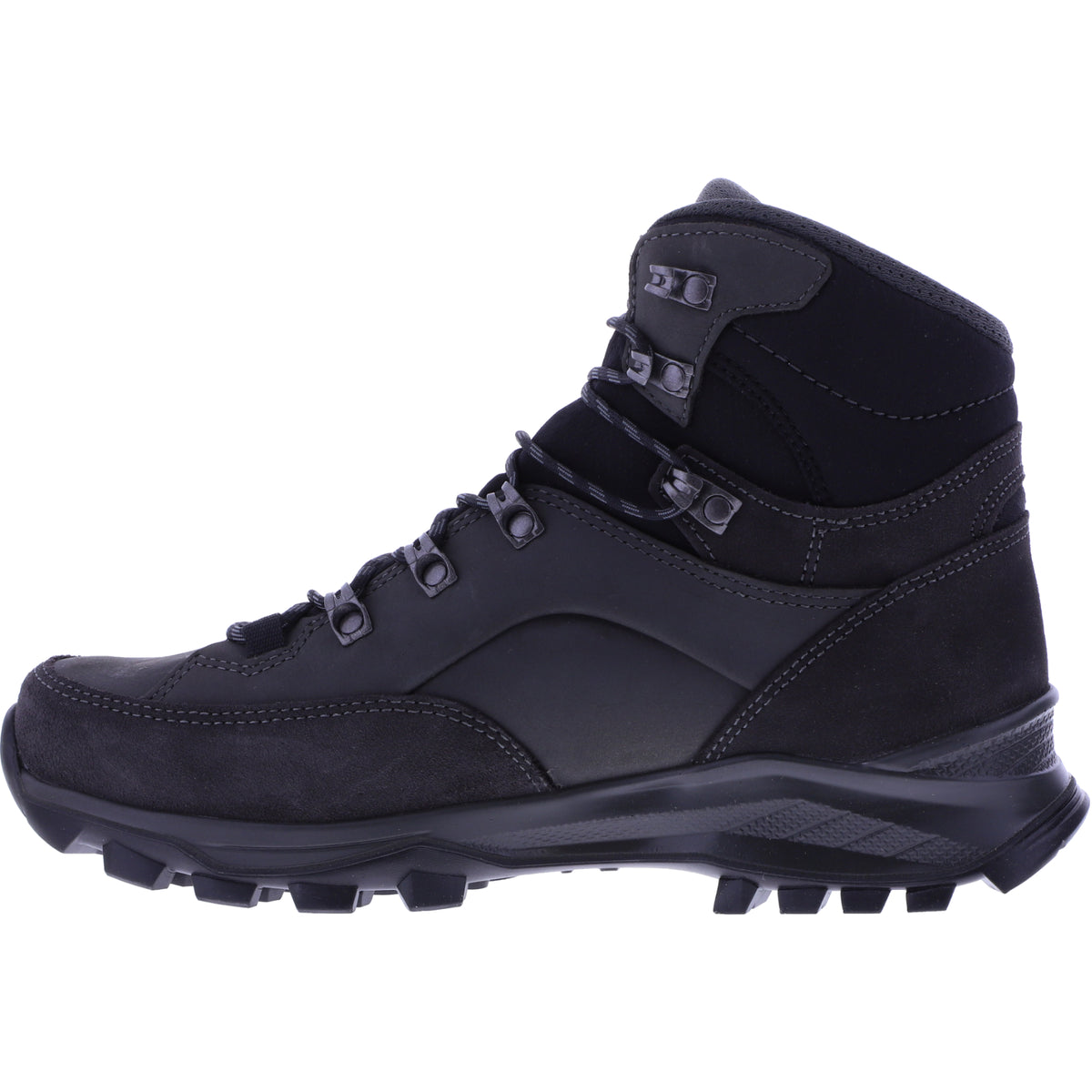 Hanwag / Modell: Banks GTX / Asphalt-Asphalt / Nubukleder / GORE-TEX® / Herren Wanderstiefel