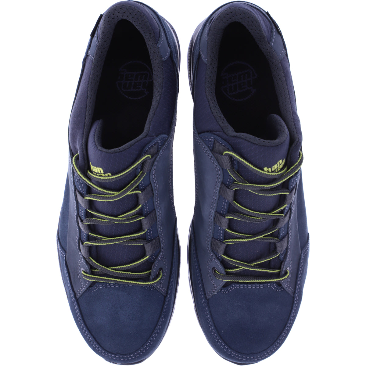 Hanwag / Modell: Banks Low GTX / Steel/Sulphur / Leder / GORE-TEX® / Herren Wanderschuhe