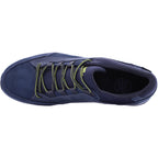 Hanwag / Modell: Banks Low GTX / Steel/Sulphur / Leder / GORE-TEX® / Herren Wanderschuhe