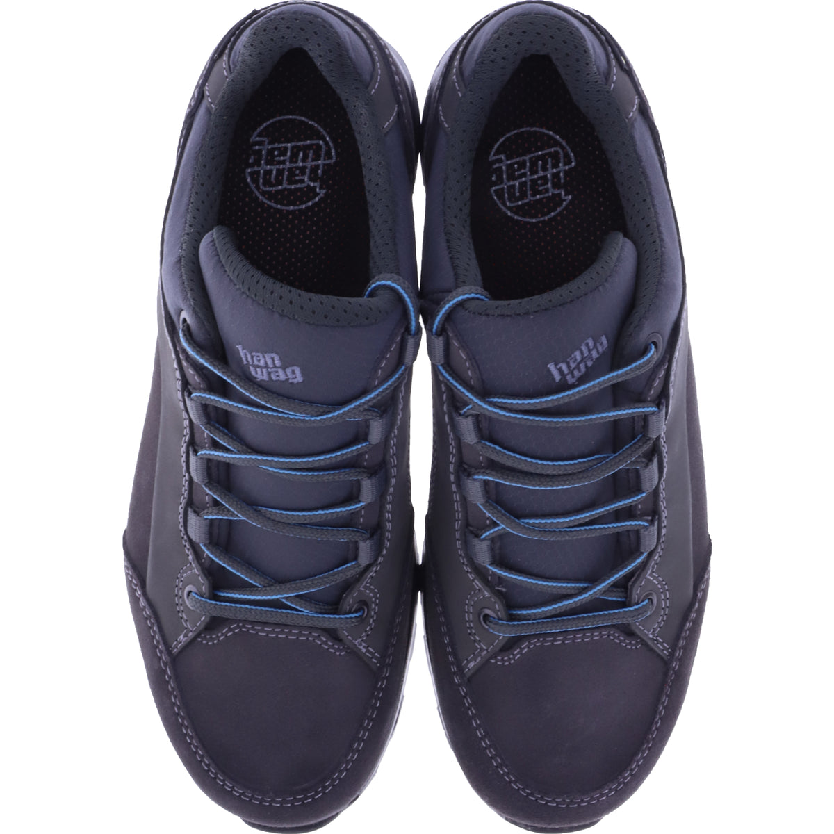 Hanwag / Modell: Banks Low Lady GTX / Asphalt-Ocean / Leder / GORE-TEX® / Damen Wanderschuhe