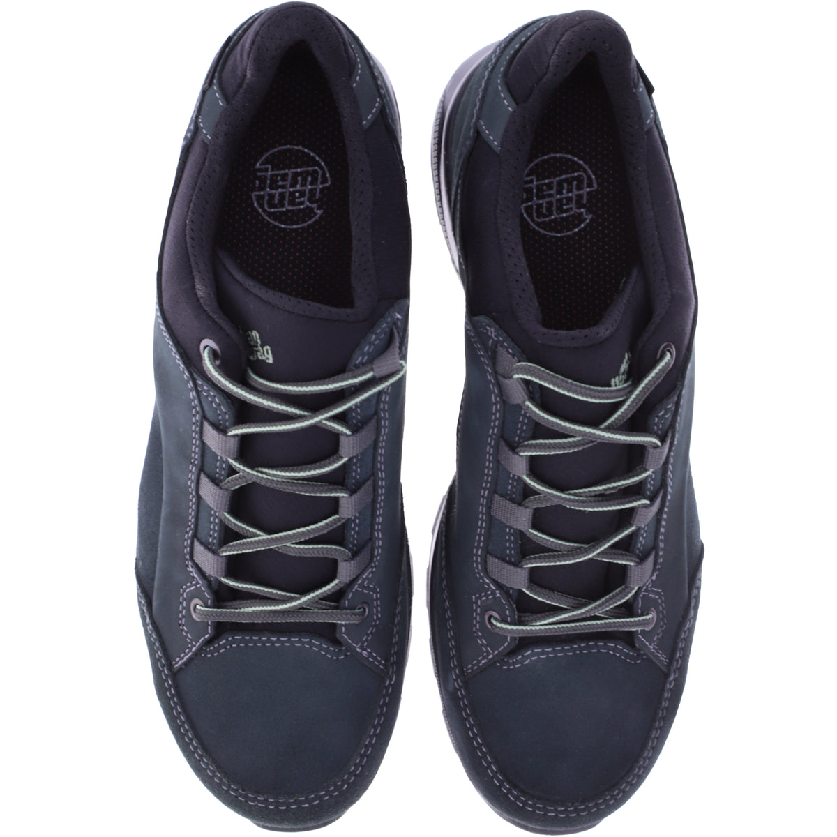 Hanwag / Modell: Banks Low Lady GTX / Petrol-Mint / Leder / GORE-TEX® / Damen Wanderschuhe