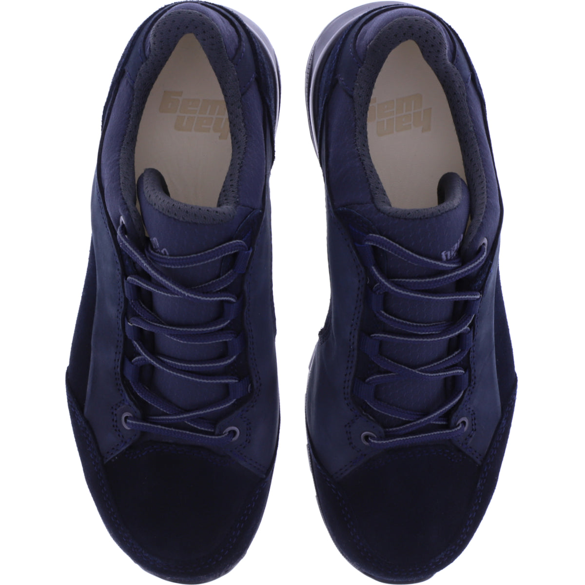 Hanwag / Modell: Banks Low Bunion Lady / Navy-Asphalt / Leder / Hallux-Valgus / Damen Wanderschuhe