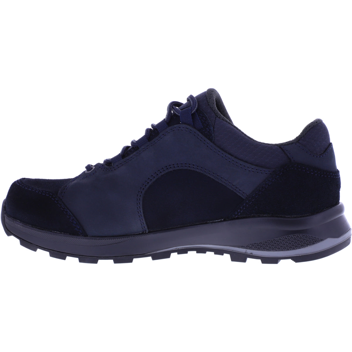 Hanwag / Modell: Banks Low Bunion Lady / Navy-Asphalt / Leder / Hallux-Valgus / Damen Wanderschuhe