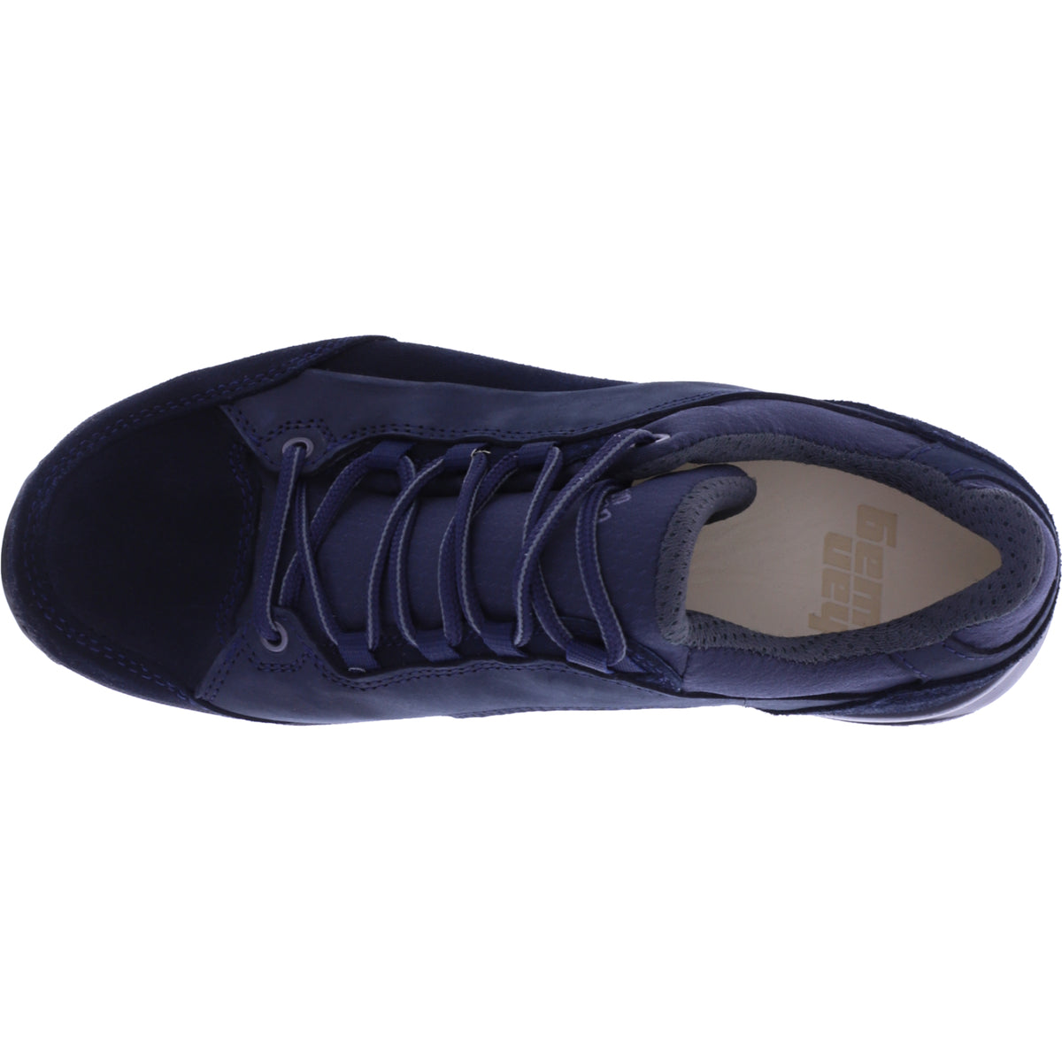 Hanwag / Modell: Banks Low Bunion Lady / Navy-Asphalt / Leder / Hallux-Valgus / Damen Wanderschuhe