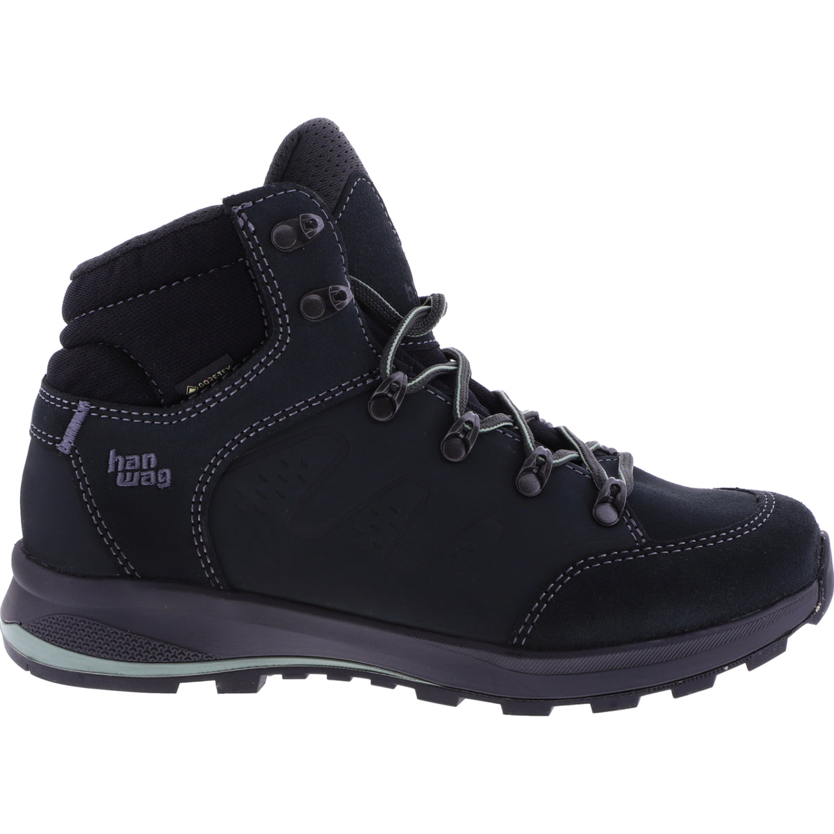 Hanwag / Modell: Torsby Lady GTX / Petrol-Mint / GORE-TEX® / Damen Wanderstiefel