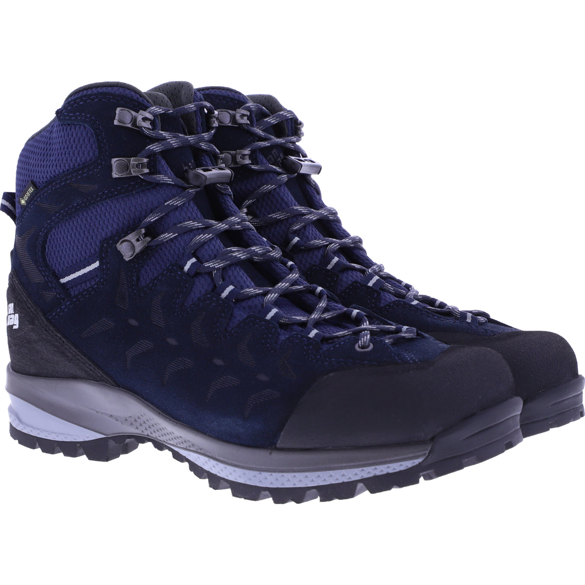 Hanwag / Modell: Makra Trek SF Extra Lady GTX / Navy-Light Grey / Leder / GORE-TEX® / Damen Stiefel
