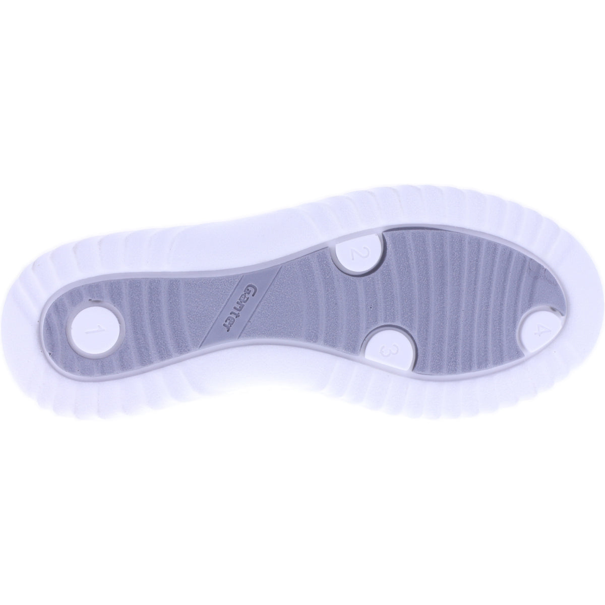 Ganter | Heike | Silber Softmetallic | Weite: H | Kalbsleder | 9-204530-7600 | Damen Slipper