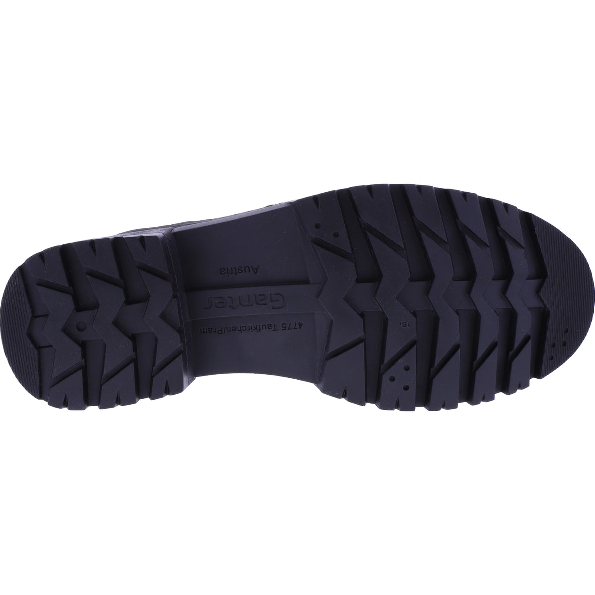 Ganter | Gela | Schwarz Knautschlack | Naturlodenfutter | Weite: G | Wechselfußbett | 8-205004-0100