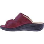 Fidelio | Fabia | Rubino-Rot | Leder-Stretch | Hallux | Weite: F½ | Damen Pantoletten
