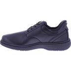 Orthofeet® | Claude | Schwarz Leder | Hands-Free Schuhe mit Fersendämpfung | Herren Schnürer