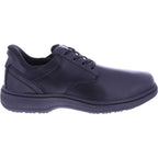Orthofeet® | Claude | Schwarz Leder | Hands-Free Schuhe mit Fersendämpfung | Herren Schnürer