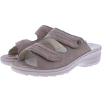 Fidelio | Hedi | Ambra-Braun | Leder-Stretch | Hallux | Weite: H½ | Damen Pantoletten