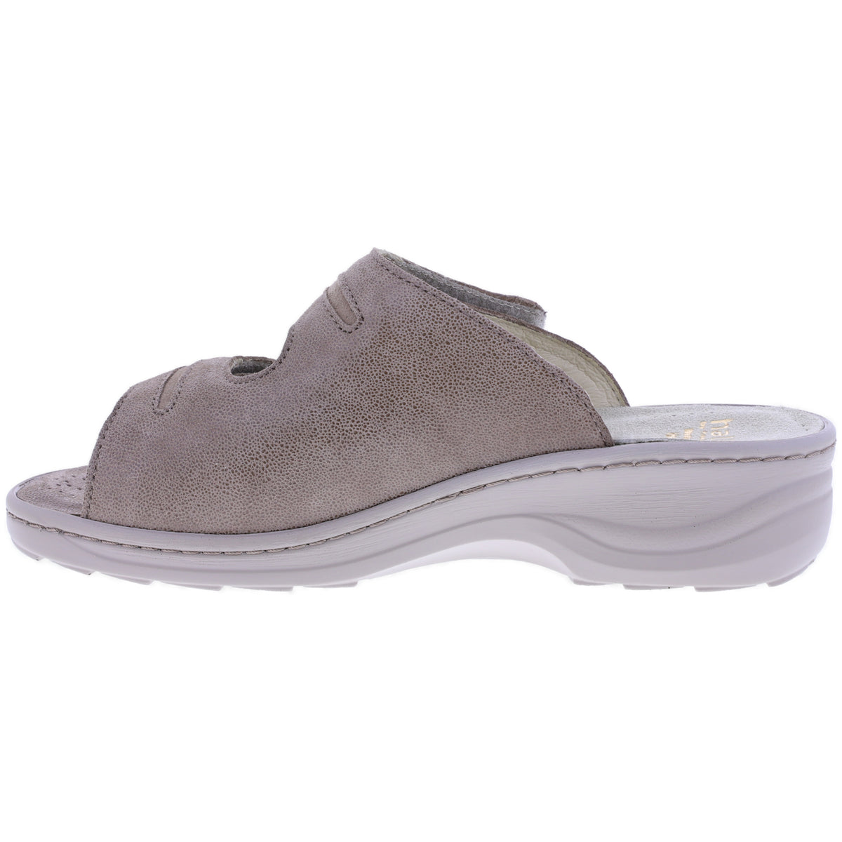 Fidelio | Hedi | Ambra-Braun | Leder-Stretch | Hallux | Weite: H½ | Damen Pantoletten