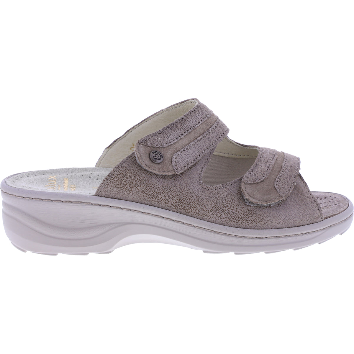 Fidelio | Hedi | Ambra-Braun | Leder-Stretch | Hallux | Weite: H½ | Damen Pantoletten