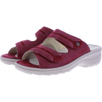 Fidelio | Hedi | Scarlet-Rot | Leder-Stretch | Hallux | Weite: H½ | Damen Pantoletten