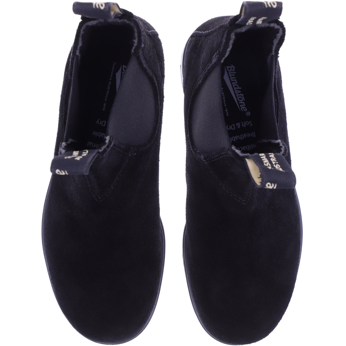Blundstone | 2405 | Schwarz Veloursleder | Premiumleder | Original 500er Serie | Chelsea Boots
