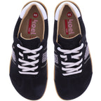 Koel | Ila 3.0 | Black-Leopardo | Veloursleder | Damen Barfußschuhe