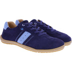Koel | Ila 3.0 | Navy-Hellblau | Veloursleder | Damen Barfußschuhe